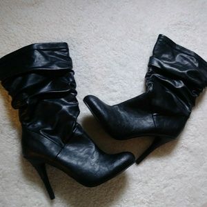 Black Heel Boots